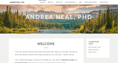 Desktop Screenshot of andreanealphd.com