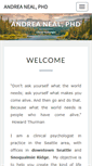 Mobile Screenshot of andreanealphd.com